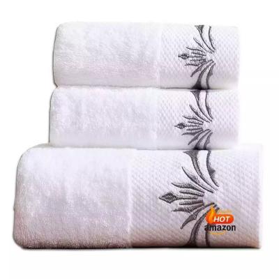 China Jacquard Embroidery Pattern Face Hand Towel Home Cotton Face towel à venda