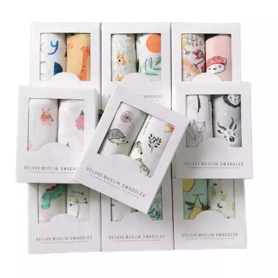 中国 Custom Print Cotton Quilt Bamboo  Baby Muslin Swaddle Blanket 販売のため