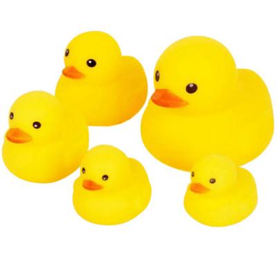 China Reusable Bath Toy Infant Accessories Voice Yellow Rubber Duck zu verkaufen