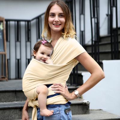 China Custom Design Infant Accessories Organic Bamboo Stretch Baby Sling  Lightweight en venta