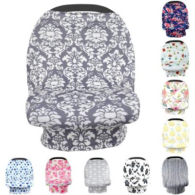 China Breathable Cotton Baby Car Seat Cover Beauty Printing ODM OEM Service Te koop