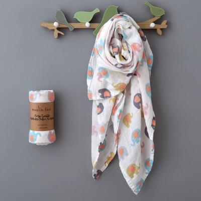 中国 Quick Dry Newborn Swaddle Blanket Double Deck Gauze All Season 販売のため