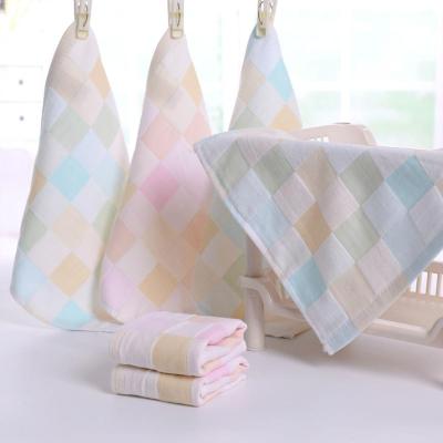 Κίνα Quick Dry Cartoon Cotton Newborn Wash Cloth Organic Woven  Square προς πώληση