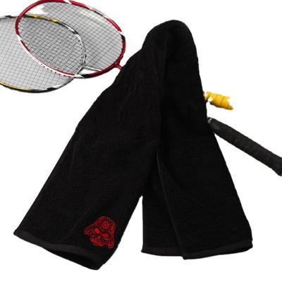 China Quick Dry Custom Cotton Sport Sweat Towel Fingertip Embroidery Te koop