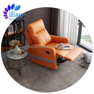 China Massage iEasy furniture wholesale recliner chair rocking massage recliner chairs heated home sofa PU leather ergonomic living room chair for sale