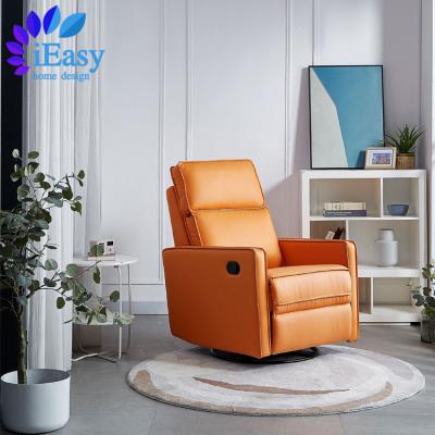 China Massage iEasy furniture wholesale synthetic leather recliner chair 8 point vibration massage recliner with rocking and swivel function for sale