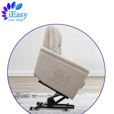 China Cooling iEasy Foshan China living room furniture customized cozy fabric electric power power lift recliner chair sofa for the elderly for sale