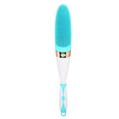 China Long Handle Electric Vibration Long Handle Silicone Body Bath Brush for sale