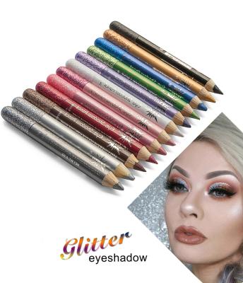 China 12 Colors Neon Colorful Neon Eyeliner Private Label Waterproof Glitter Waterproof Eyeliner for sale