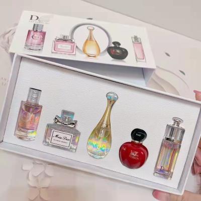 China Long-lasting fragrance foreign trade Q version perfume frontier five-piece set 5ml micro-business style net celebrity hot drainage for sale