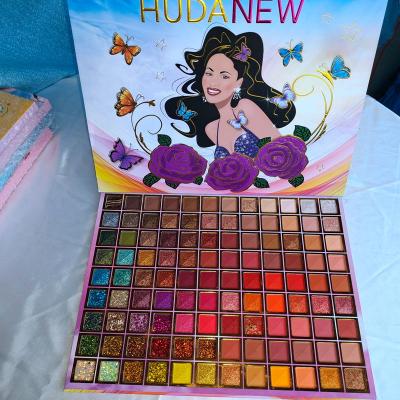 China Waterproof Hudanew108 Color Hot New Style Eyeshadow Onion High Gloss Powder Eyeshadow Palette Eyeshadow 6pcs for sale