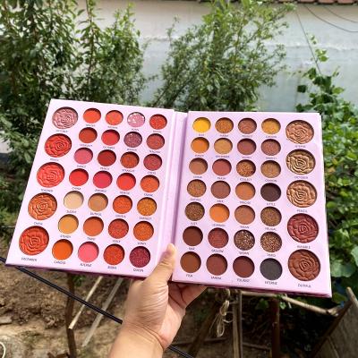 China 2020 New High Style 60Colors Very Popular Dye Eyeshadow Palette Waterproof Eyeshadow Palette for sale