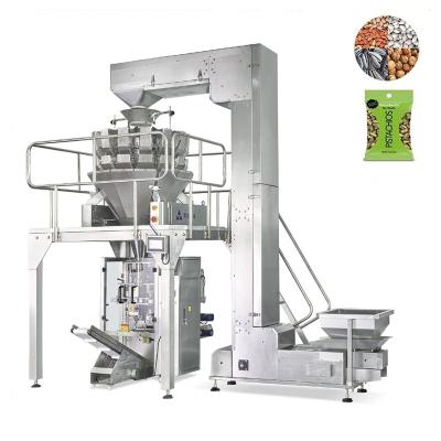 China High Speed ​​Vertical 135bags/min Mix Roasted Food Vertical 135bags/min Popcorn Trail Chickpeas Beans Snacks Nuts Packaging Machine for sale