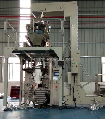 China Food China Manufacturer Chocolate Baked Snacks Cereals Pet Food Pouch Quad Seal Stand-Up Packaging Machine for sale