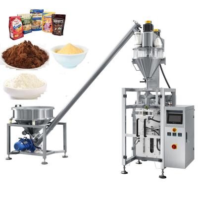 China Original Food Maker Automatic Albumen Nutrition Coffee Powder Weighing and VFFS Orange Flour Bagging Machine for sale