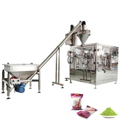 China Food Coffee Sugar Salt Premade Bag Sachet Doy Powder Packing Machine for sale