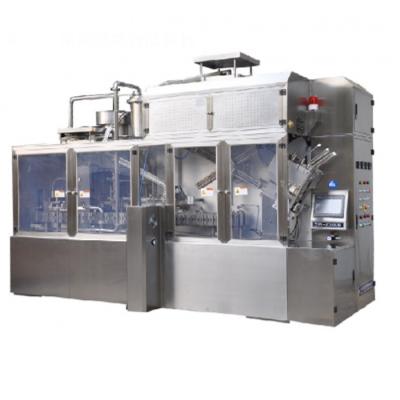 China Low Cost Gable Top Carton Roof Box Filling Machine For Juice And Milk for sale