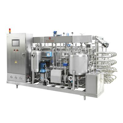 China Automatic Food Milk Juice Beverage UHT Pasteurilizer Sterilizer Machine for sale