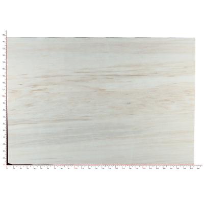 China Natural Quarry Outlet Mateiral White Slabs Eurasian Wooden Eurasian White Horizontal Stripes Marble Stone Polishing Finish Slabs Marble Slabs for sale