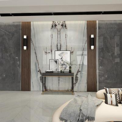 China Factory Outlet / Own Quarry TV Wall Tiles Ultra Thin TV Background Wall Slate Brick Porcelain Ceramic Marble Tiles for sale