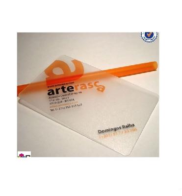 China Cheap Transparent Plastic Plastic Business Cards Best Quality Plastic PVC for sale