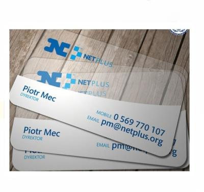 China Customized PVC Card Good Quality Transparent Plastic Clear Plastic Business Cards (100% NEW material) for sale