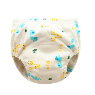 China New Arrival Baby Printed Breathable Pants Air Pants Toddlers Training Six Layer Baby Diaper Pants for sale