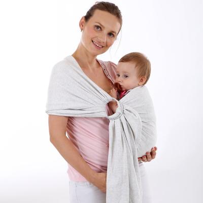 China YILE Cotton Baby Carrier 100% Ring Sling Newborns Infants and Toddlers Baby Wrap Carrier for sale