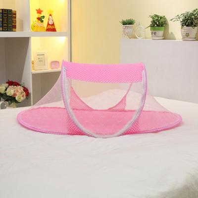 China Cartoon Printed Hot Selling Foldable Summer Free Installation Baby Bed Mosquito Net Baby Sleep Yurt Mosquito Net Tent for sale