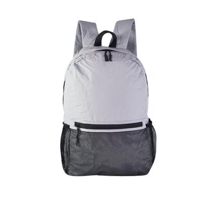 China OEM Factory Waterproof Reusable Knapsack Bag Waterproof Washable Kraft Paper Backpack for sale