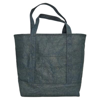 China Eco - Friendly Washable Ecolife Large Capacity Fashion Kraft Paper Shopping Bags for sale