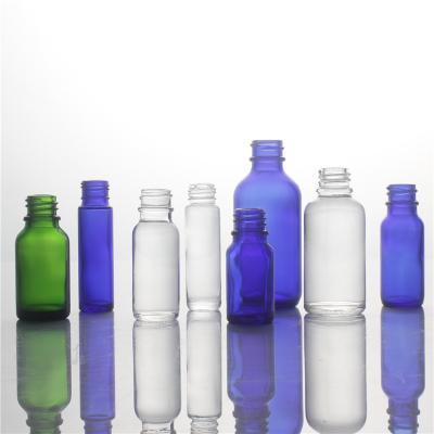 China Personal Care Bottle 5ml 15ml 20ml 30ml 60ml DIN 18mm 20mm Pipette Filler Oil Bottles Black Blue Amber Green Essential Oil Smoking Bottles for sale