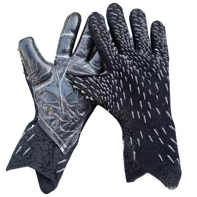 China Wholesale Anti-Slip Latex Soccer Goalkeeper Gloves With Finger Protection Professional Football Gloves for sale