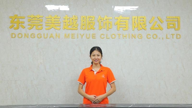 Verified China supplier - Dongguan Meiyue Garment Co., Ltd.