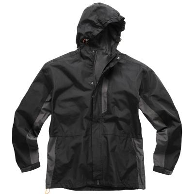 China Wholesale Waterproof Drawstring Long Sleeve Windproof Jacket For Men Fashion Waterproof Jacket Coat for sale