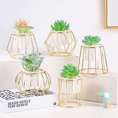 China High Quality Desk Decoration Mini Deskto Fake Plants Contemporary Home Decor Plant Hanger Design Style Artificial Plastic for sale