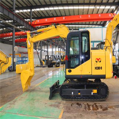 China Factory CLG908D SE80 SC80 EX80 XE80 Small Excavator 8t Compact Excavator for sale