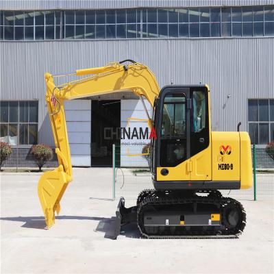 China Factory Wholesale Good Condition Cheap Hydraulic Bagger 7t 8t 9t Super Wheel Excavator for sale