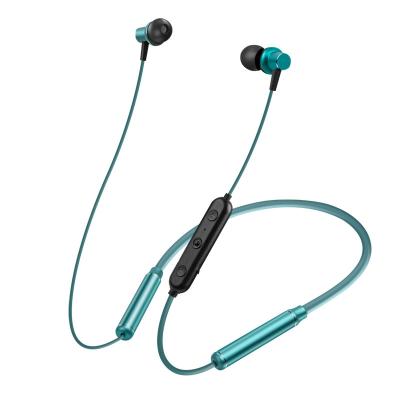 China Strong Headband Bass BT Neckband Earbuds Sport Headset Wireless Neckband Earphone Microphone Wireless Headphones for sale