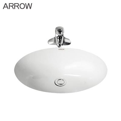 China ARROW Wash Basin Sink Sanitary Ware Ceramic Porcelain Undercounter Vanity Basins Bathroom for sale