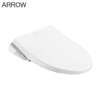 China ARROW Intelligent Toilet Seat Cover Electronic Automatic Water Heated Smart Toilet Seat Cover Soft Closing for sale