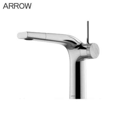 China ARROW Wash Basin Faucets Washroom Lavatory Brass Aerator Water Faucet Taps Sink Basin Mixer for sale