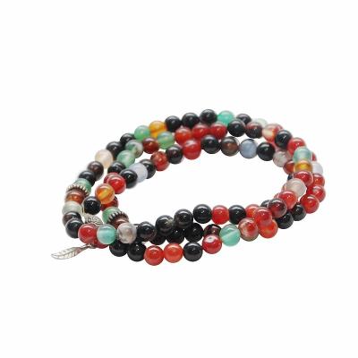 China 2022 Other New Design Crystal Agate Stone Muslim Rosary Prayer Jewelry Wholesale Islamic Bracelets for sale