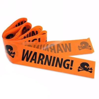 China Durable Creative Multi-function Warning Party Decoration Halloween Haunted House Props PE Warning Device for sale