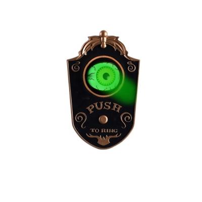 China Durable Secret Bar Room Delicate Quality Props Led Electric Sounding Halloween Blind Doorbell for sale