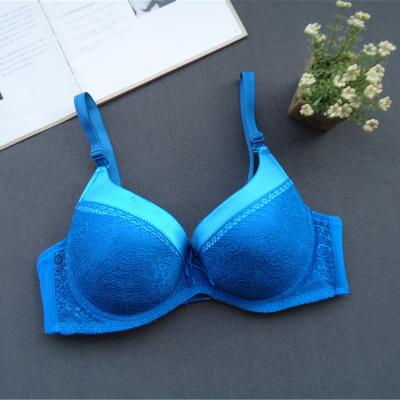 China Hot QUICK DRY Adjustable Breathable Underwear Sexy Style Lace Underwear Bra Women Push Up Bra Plus Size Bra Women for sale