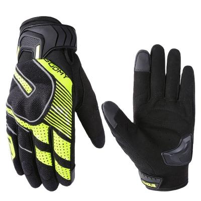 China Keep Hot New Long Finger Gloves Spring Summer Sunscreen Breathable Touch Screen Non-slip Cushioning Motocross Cycling Riding Gloves for sale