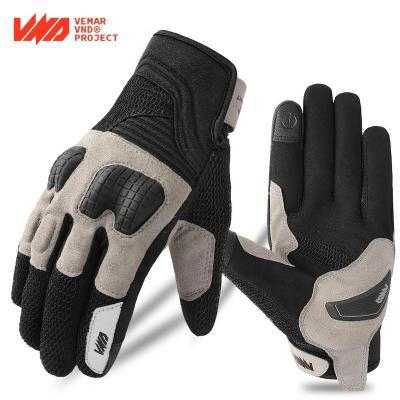 China 2022 Breathable Glove Motorcycle Motocross Racing Gloves Men Full Finger MTB Riding Women Cycling Gloves Full Finger Black for sale