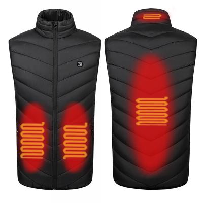 China Heated Adjustable Temperature Motorcycle Waist Self-Heating Vest Over Vest Packing Washable Sleeveless Heating Shirt For Outdoor Sport for sale