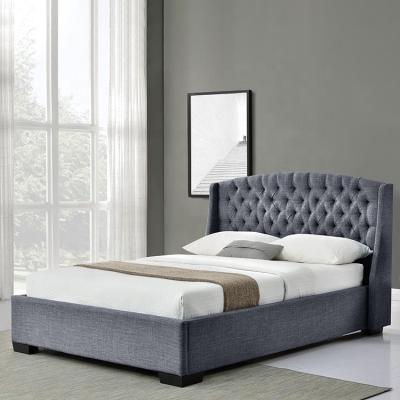 China Willsoon Furniture Sleigh Double 1177/Soft King/Queen View American Style Bedroom Furniture for sale